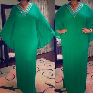 Catherine Melandrino Green Dress - Sz XL